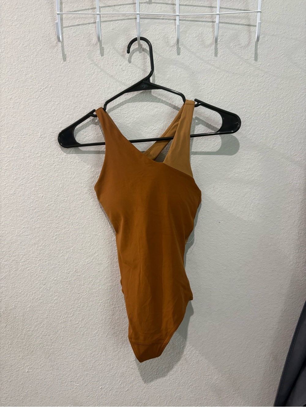 lululemon athletica Rust/Tan One-Piece Bodysuit